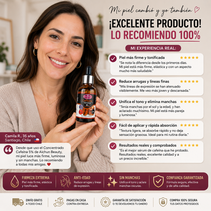 NeuroKoffein Serum ultra-concentrado cafeína 5% firmeza extrema, anti-edad y sin manchas