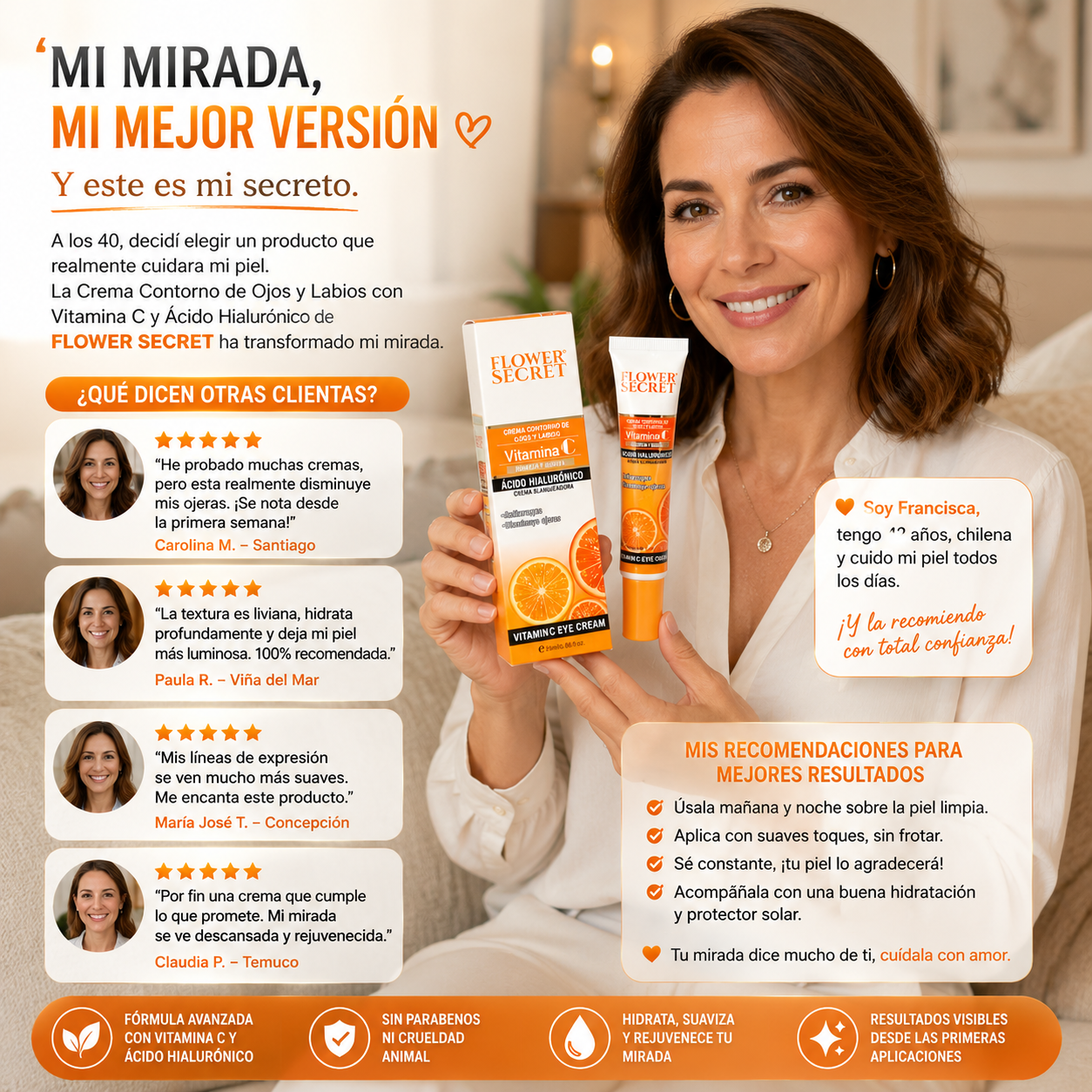 Elimina Ojeras, Reduce Arrugas y Suaviza al Instante😍 (Copia)